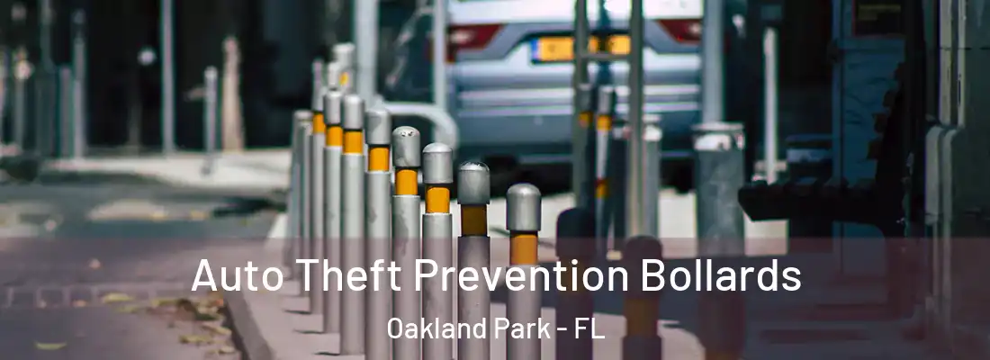  Auto Theft Prevention Bollards Oakland Park - FL